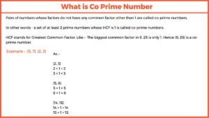 Co Prime Numbers - Definition, Properties, List, Examples - Easy Maths ...
